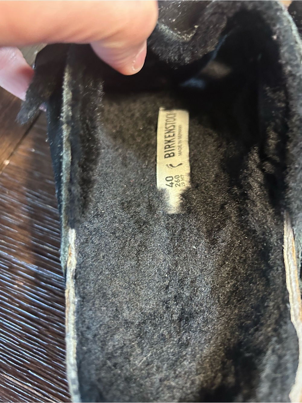 Birkenstock Arizona shearling size 40 or 9-9-5 - Picture 11 of 12